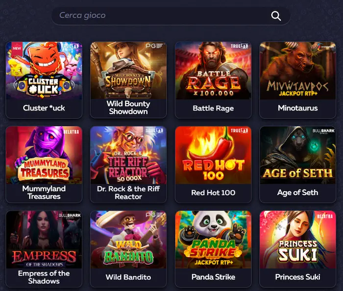 Vavada Casino Italy Giochi